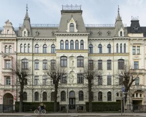 Elizabetes 17 Riga historic facade by Heinrich Scheel