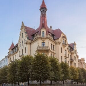 Albert street 12, Riga Konstantīns Pēkšēns Art Nouveau
