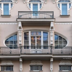 Alberta street 4, Riga Art Nouveau facade