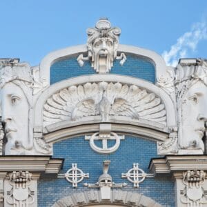 Elizabetes 10b, Riga Art Nouveau Mikhail Eisenstein