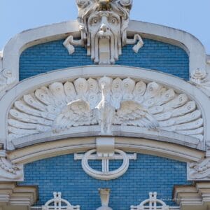 Elizabetes 10b, Riga Art Nouveau Mikhail Eisenstein