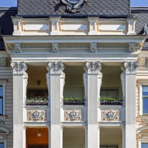 Elizabetes street 19, Riga Eclecticism building