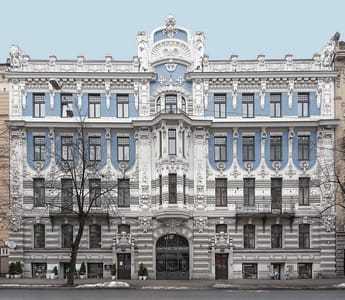 Elizabetes street 10b Art Nouveau building