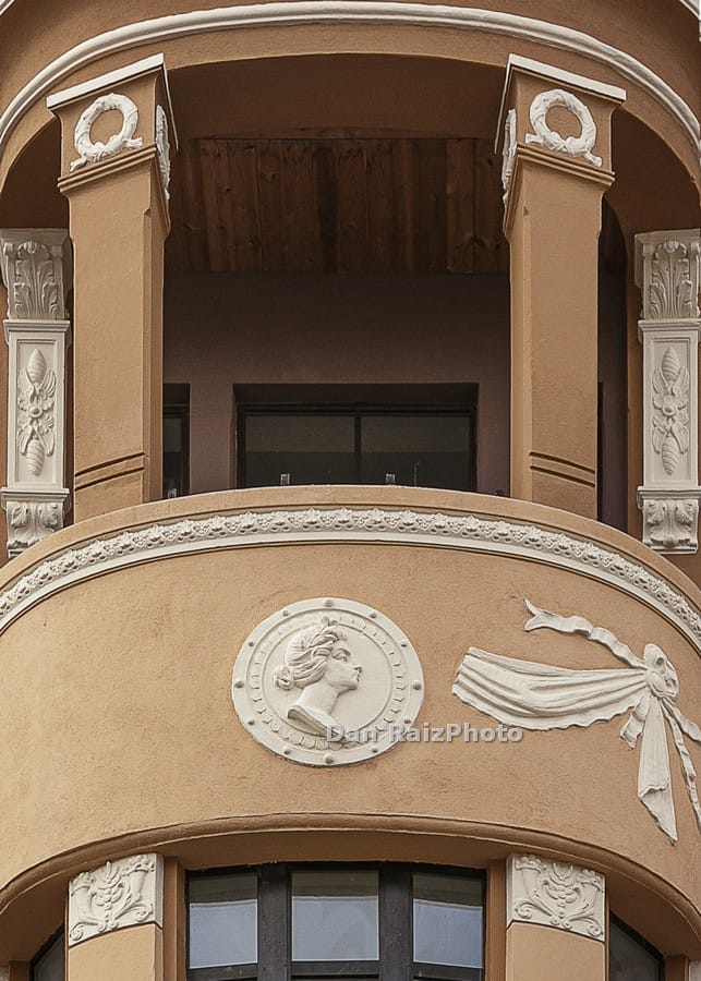 Ģertrūdes street 60, Jugendstil Art Nouveau facade
